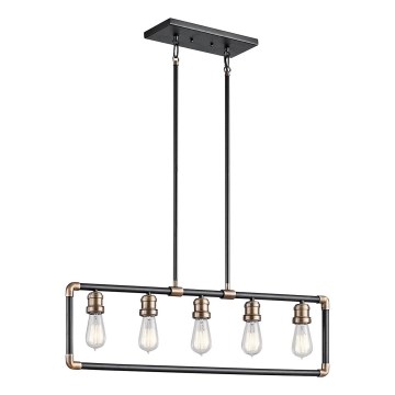 Kichler - Deckenleuchte an Stange IMAHN 5xE27/60W/230V