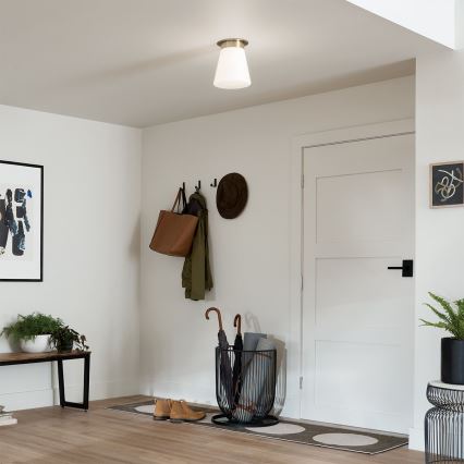 Kichler - Deckenleuchte ALBERS 1xE27/40W/230V Ø 21,6 cm Bronze