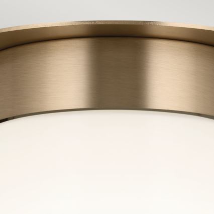 Kichler - Deckenleuchte ALBERS 1xE27/40W/230V Ø 21,6 cm Bronze