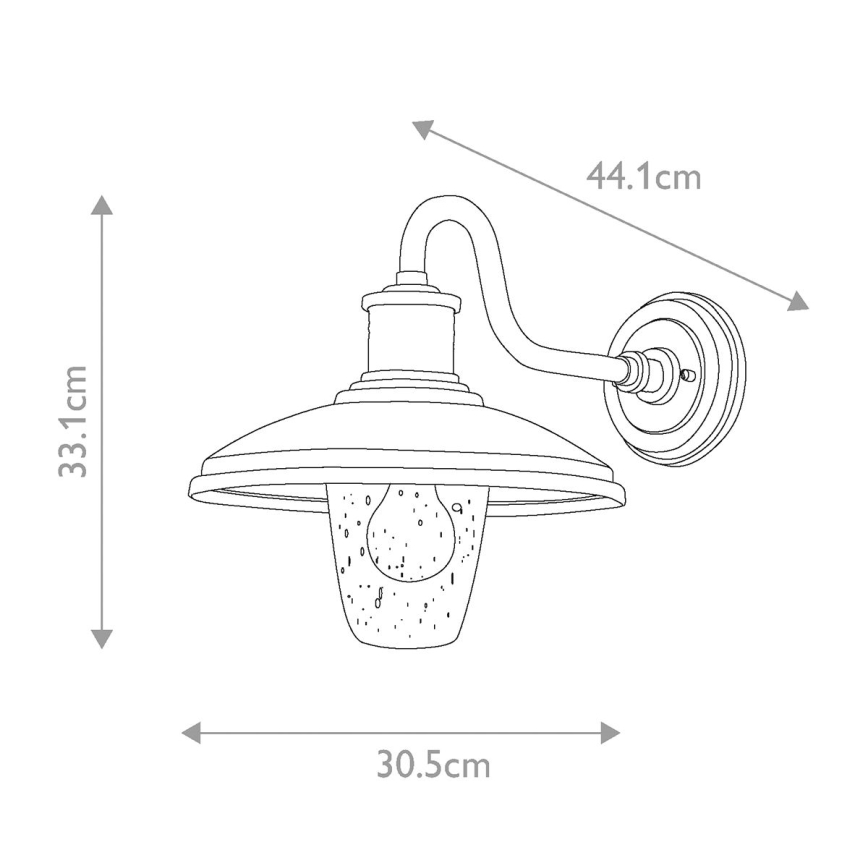 Kichler - Außenleuchte ALLENBURY 1xE27/40W/230V IP44
