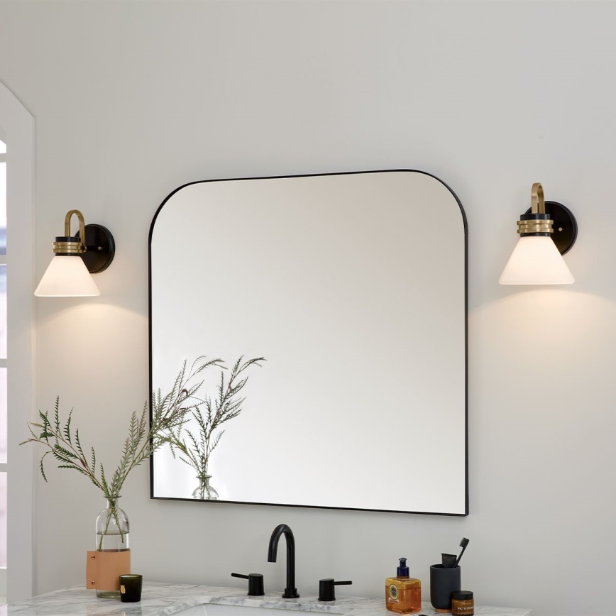 Kichler - LED-Badezimmer-Wandleuchte FARUM 1xG9/3W/230V IP44 schwarz/Messing