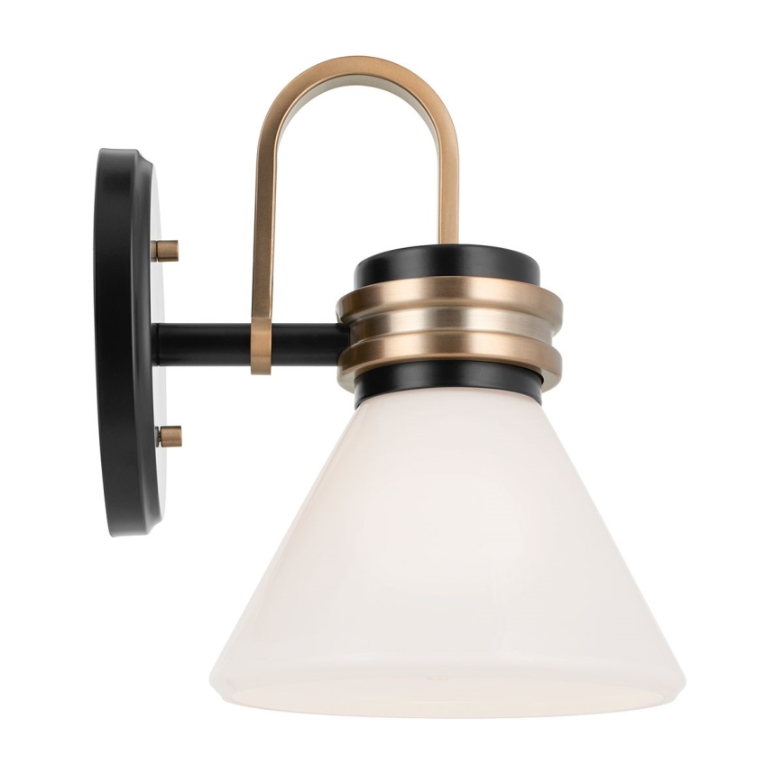 Kichler - LED-Badezimmer-Wandleuchte FARUM 1xG9/3W/230V IP44 schwarz/Messing