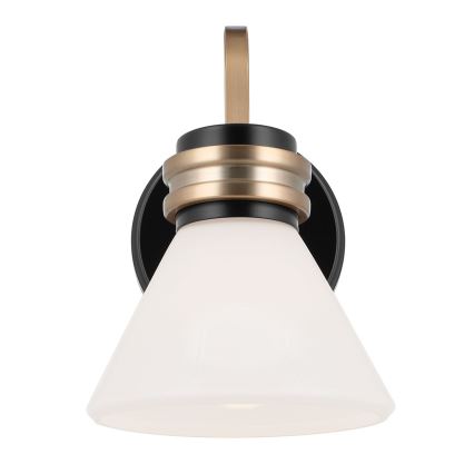 Kichler - LED-Badezimmer-Wandleuchte FARUM 1xG9/3W/230V IP44 schwarz/Messing