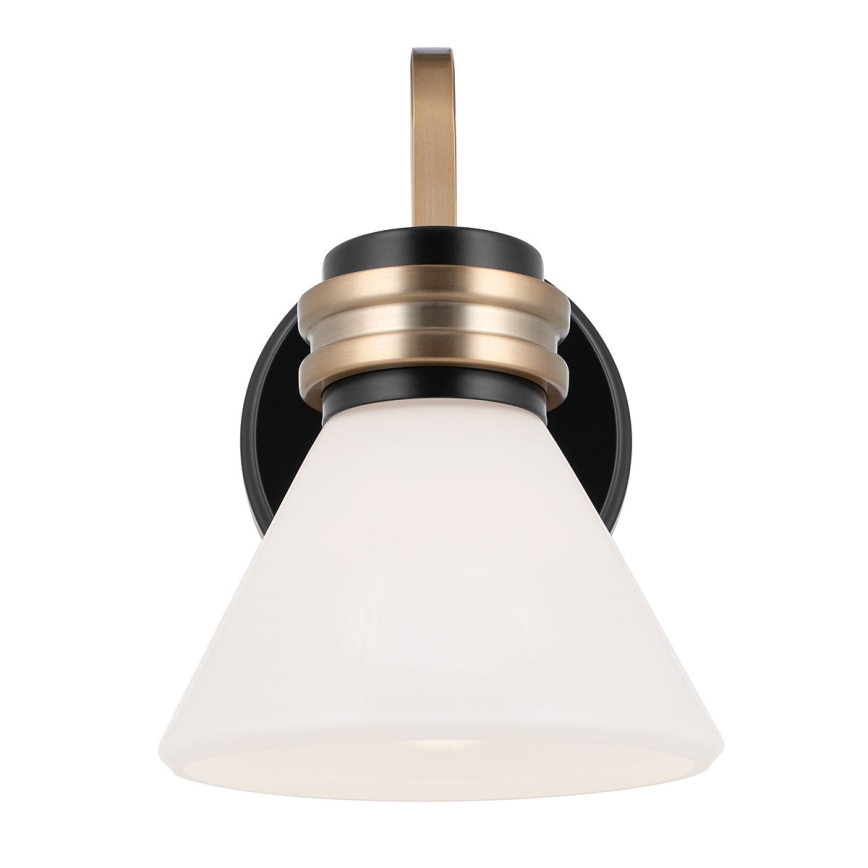 Kichler - LED-Badezimmer-Wandleuchte FARUM 1xG9/3W/230V IP44 schwarz/Messing