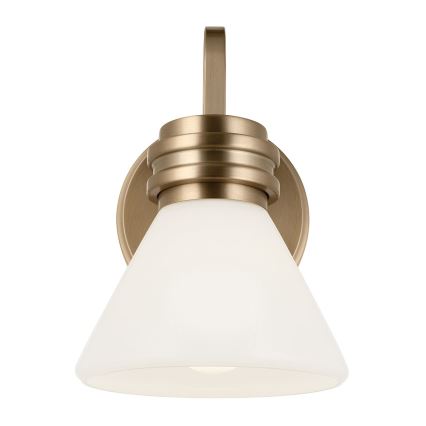 Kichler - LED-Badezimmer-Wandleuchte FARUM 1xG9/3W/230V IP44 Messing