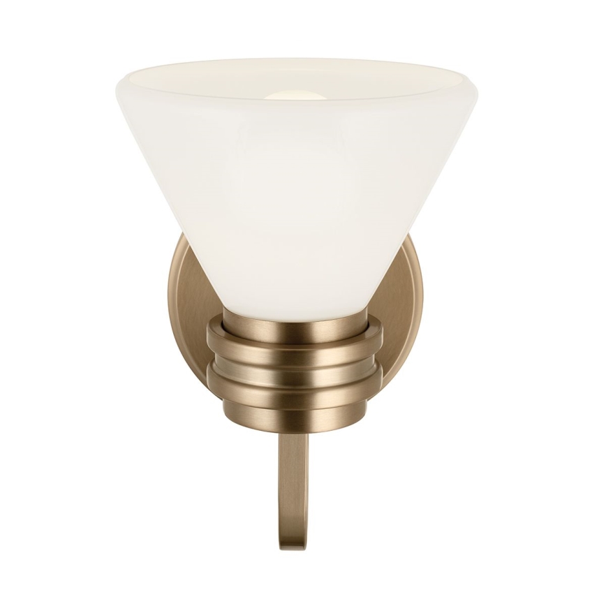 Kichler - LED-Badezimmer-Wandleuchte FARUM 1xG9/3W/230V IP44 Messing