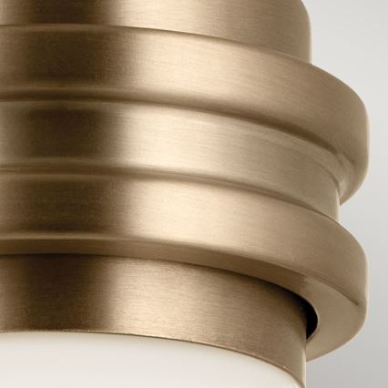 Kichler - LED-Badezimmer-Wandleuchte FARUM 1xG9/3W/230V IP44 Messing