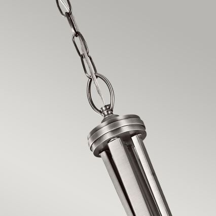 Kichler - Kronleuchter LACEY mit Kette 4xE27/60W/230V mattchrom