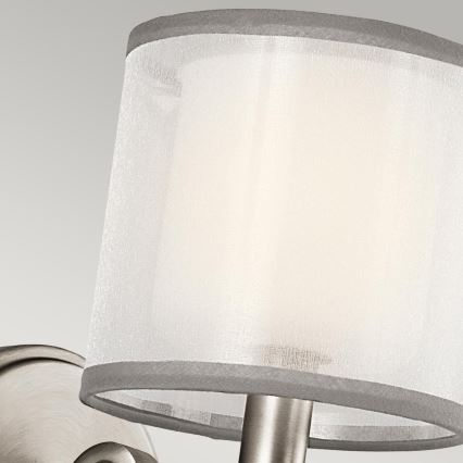 Kichler - Wandleuchte LACEY 1xE14/40W/230V mattchrom