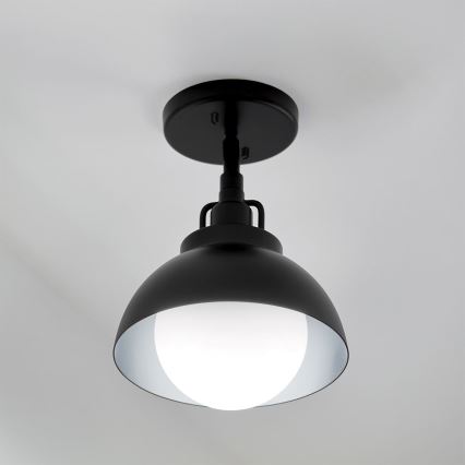 Kichler - Wandleuchte NIVA 1xE27/40W/230V schwarz