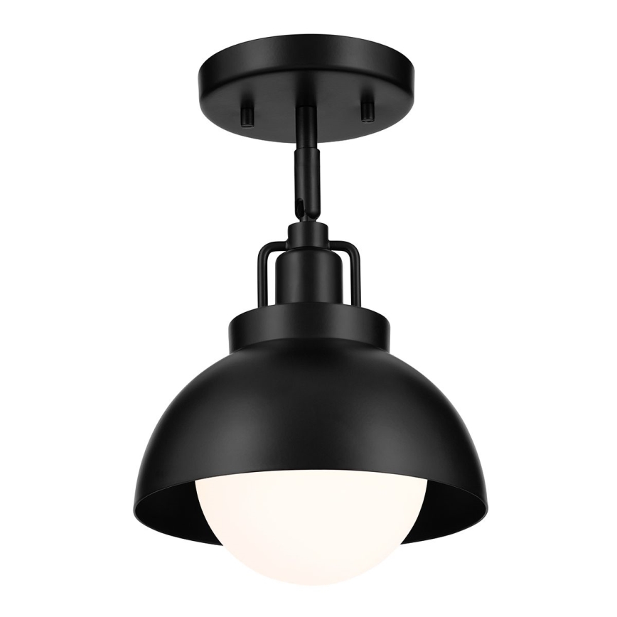 Kichler - Wandleuchte NIVA 1xE27/40W/230V schwarz