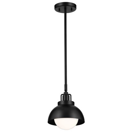 Kichler - Wandleuchte NIVA 1xE27/40W/230V schwarz