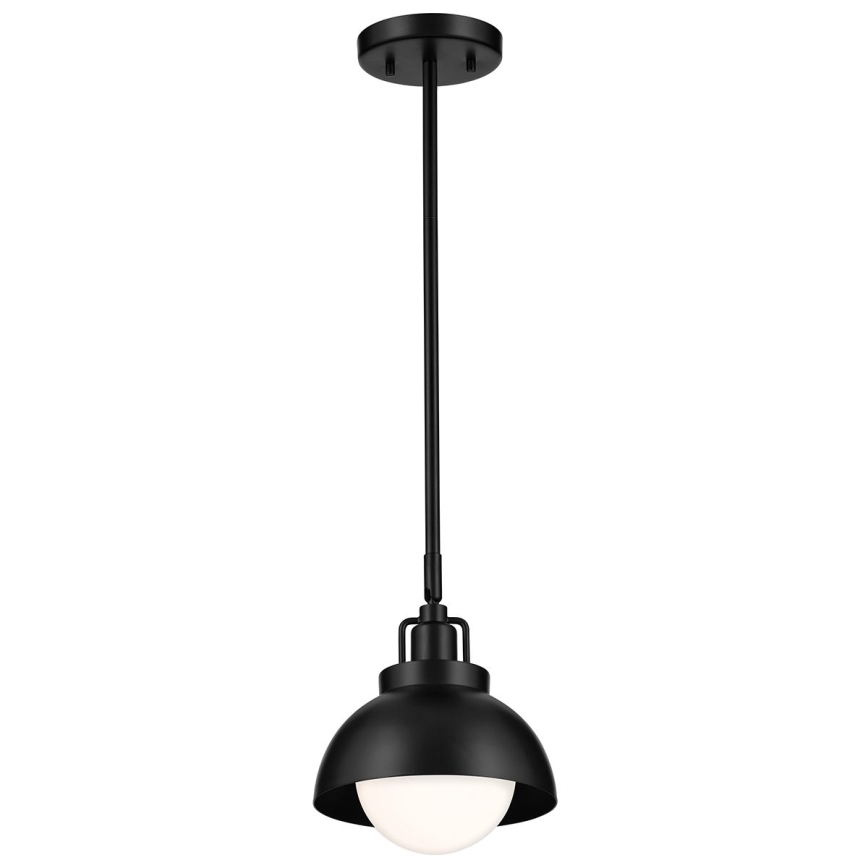 Kichler - Wandleuchte NIVA 1xE27/40W/230V schwarz