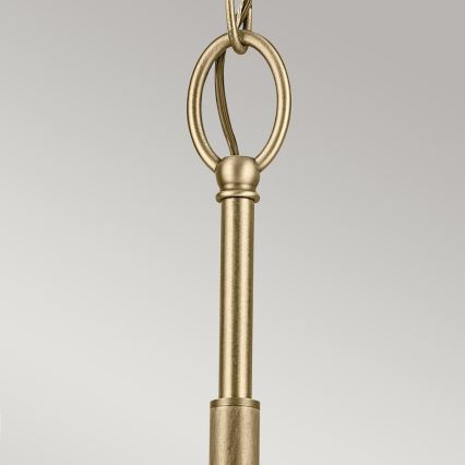 Kichler - Hängeleuchte an Kette WINSLOW 3xE27/60W/230V d 45,8 cm Messing