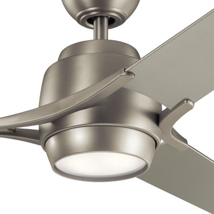 Kichler - Dimmbarer LED-Deckenventilator ZEUS LED/10W/230V + Fernbedienung