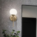 Kichler - LED-Wandleuchte für Badezimmer BENNO 1xG9/3W/230V IP44 Messing