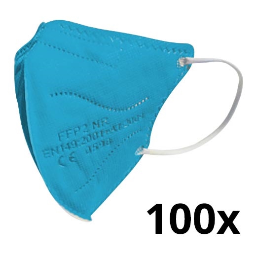 Kinder-Atemschutzmaske FFP2 NR Kids blau 100St.