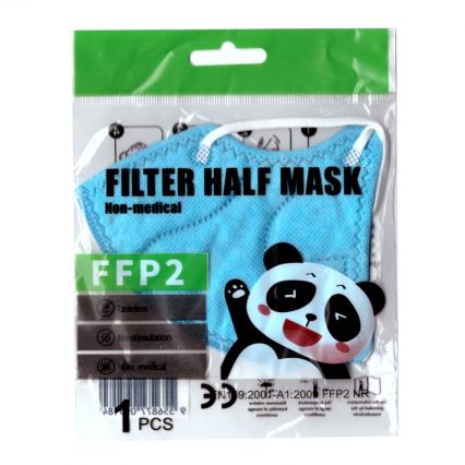 Kinder-Atemschutzmaske FFP2 NR Kids blau 50St.