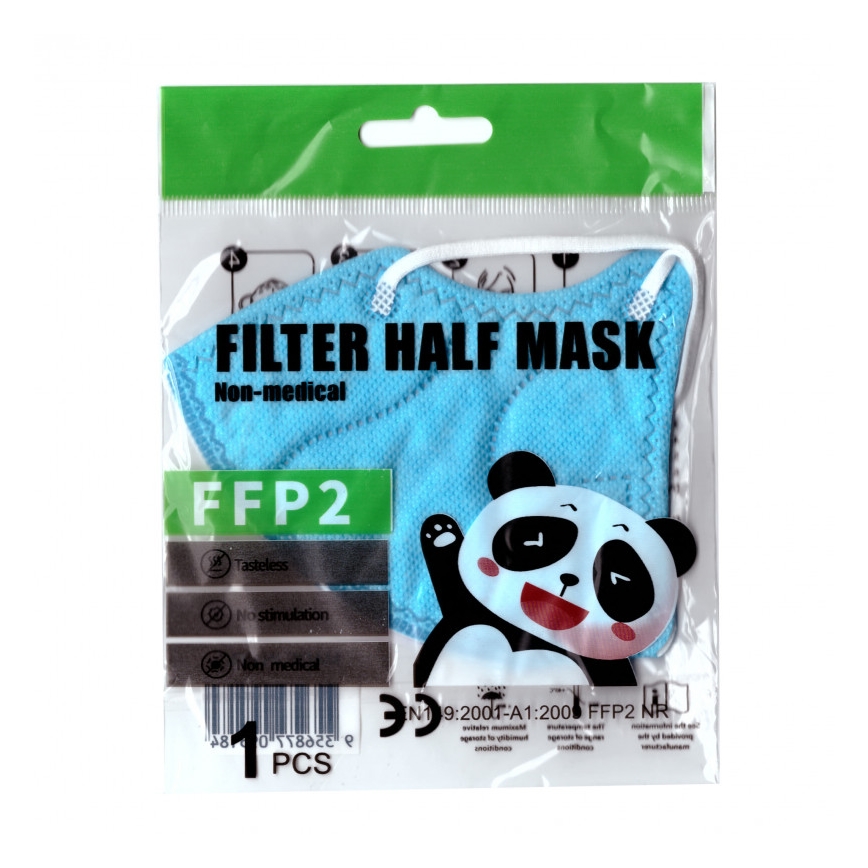 Kinder-Atemschutzmaske FFP2 NR Kids blau 50St.