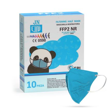 Kinder-Atemschutzmaske FFP2 NR Kids blau 50St.