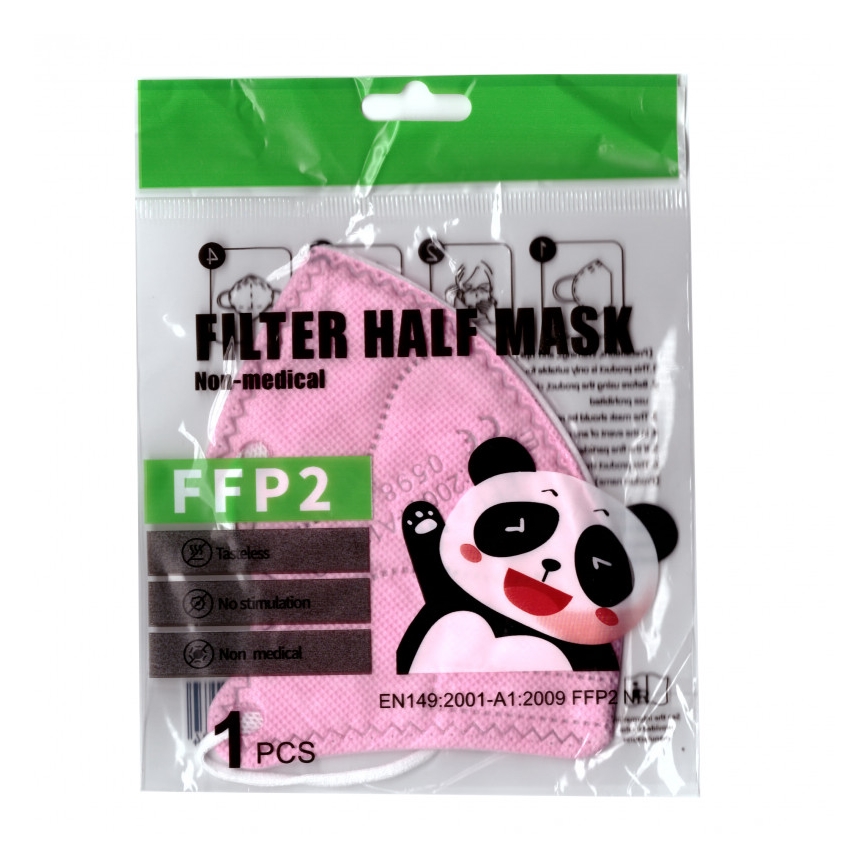 Kinder-Atemschutzmaske FFP2 NR Kids rosa 1St.