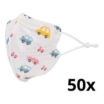 Kinder-Atemschutzmaske FFP2 NR Kinder Autos 50St.