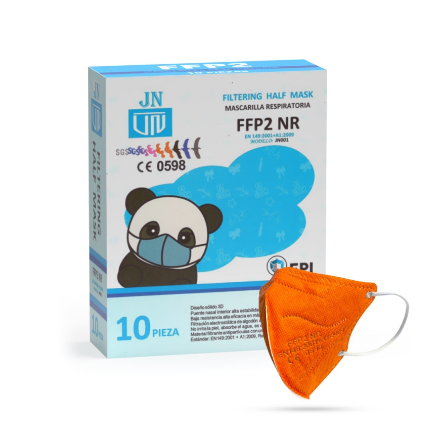 Kinder-Atemschutzmaske FFP2 NR Kinder orange 50 Stk.