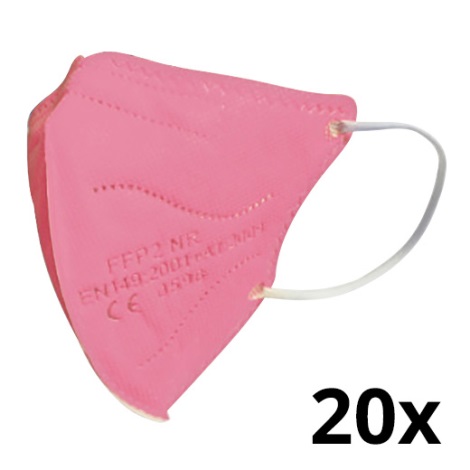 Kinder-Atemschutzmaske FFP2 NR Kinder rosa 20St.