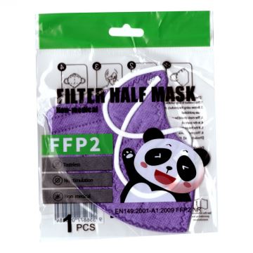 Kinder-Atemschutzmaske FFP2 NR Kinder violett 20St.