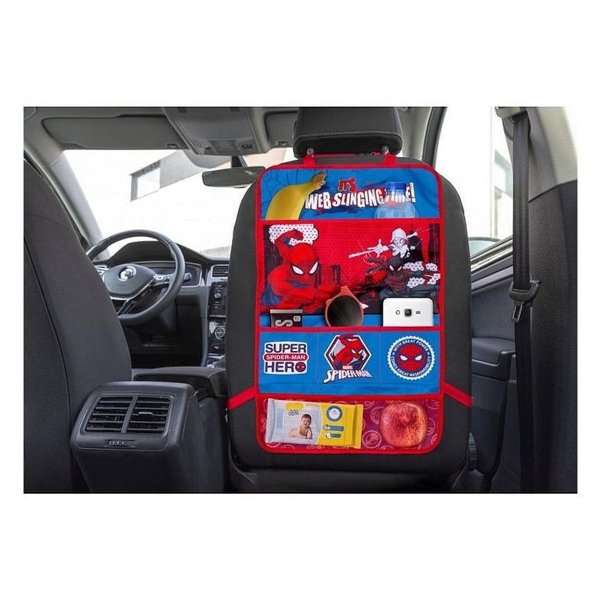 Spiderman CZ10274 Roter Autositz-Organizer – Mercado do Clássico