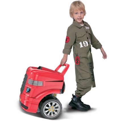 Kinder-Autowerkstatt 3xAAA + 1xCR2025 rot