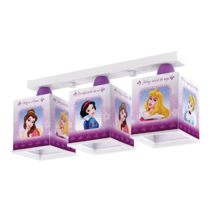 Kinder-Deckenleuchte DISNEY PRINCESS 3xE27/60W