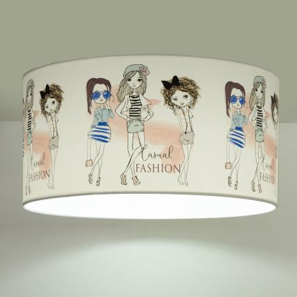 Kinder-Deckenleuchte GIRLS VIBES 1xE27/60W/230V Ø 40 cm für Mädchen
