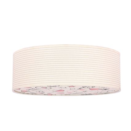 Kinder-Deckenleuchte KIDDY 2xE27/40W/230V beige/rosa