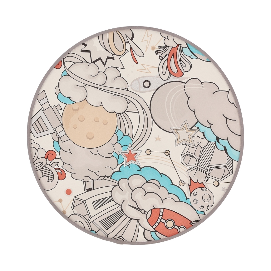 Kinder-Deckenleuchte KIDDY 2xE27/40W/230V weiß/beige