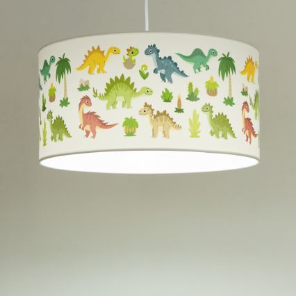 Kinder-Deckenleuchte KIDS ROOM 1xE27/60W/230V Ø 40 cm Dinosaurier