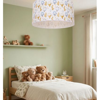 Kinder-Deckenleuchte KIDS ROOM 1xE27/60W/230V Ø 40 cm – Luftballons