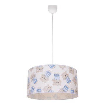 Kinder-Deckenleuchte KIDS ROOM 1xE27/60W/230V Ø 40 cm Teddybär