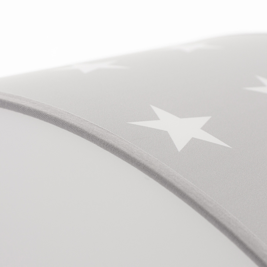 Kinder Deckenleuchte STARS GREY 2xE27/60W/230V grau