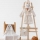 Kinder-Frottee-Set ZURAFA - Bademantel, Handtuch, Waschlappen beige