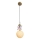 Kinder-Hängeleuchte ASTRONAUT 1xE27/60W/230V d 15 cm golden/beige