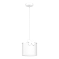 Kinder-Hängeleuchte SWEET 1xE27/15W/230V weiß/Schmetterling