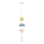 Kinder-Pendelleuchte an Kabel TRIO 1xE27/20W/230V gelb/blau/rosa