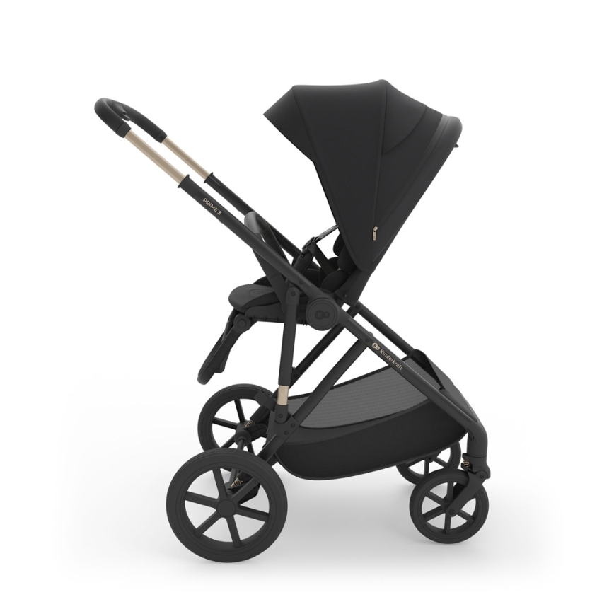 KINDERKRAFT - 3-in-1 Kombikinderwagen PRIME 3 Venezian Black