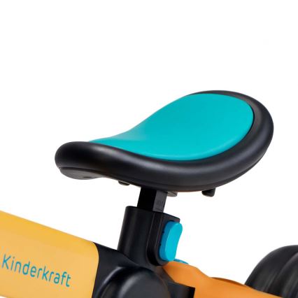 KINDERKRAFT - Kinderlaufrad 3in1 4TRIKE Gelb/Türkis