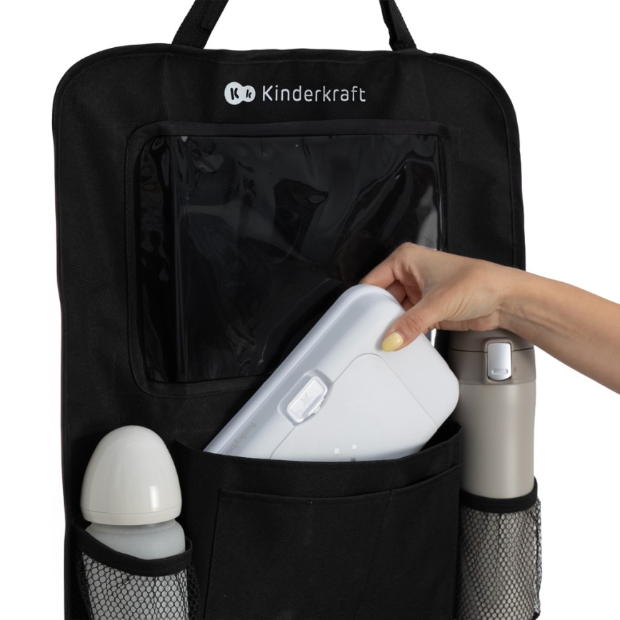 KINDERKRAFT - Auto-Organizer, schwarz