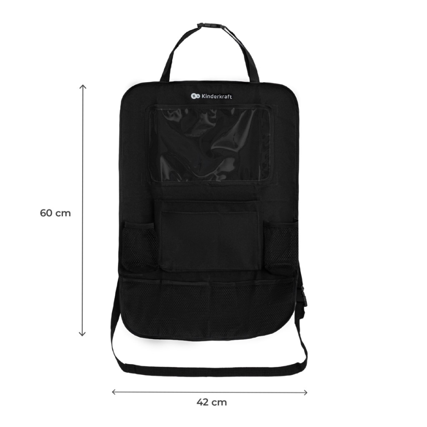 KINDERKRAFT - Auto-Organizer, schwarz