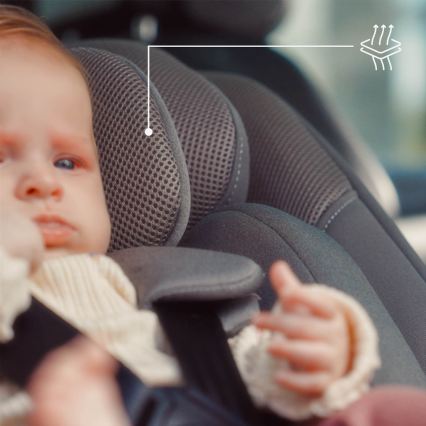 KINDERKRAFT - Autokindersitz I-GUARD i-Size 40-105 cm grau