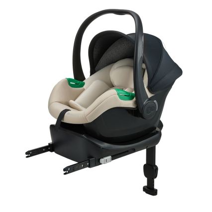 KINDERKRAFT - Autokindersitz MINK PRO 2 40-87 cm (0-13 kg) beige