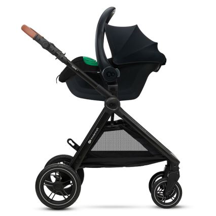KINDERKRAFT - Autokindersitz MINK PRO 2 40-87 cm (0-13 kg) schwarz